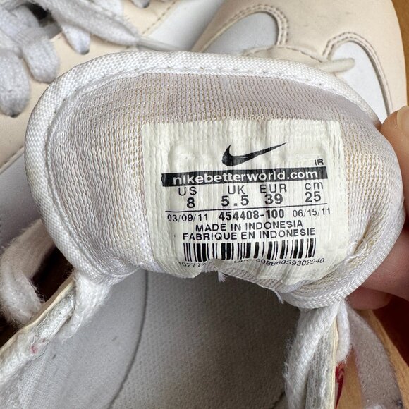 Nike Women's FIVEKAY White/Berry Red Size 8 - Picture 10 of 17